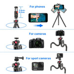 Ulanzi FT-01 Octopus Flexible Tripod with 1/4" Screw Ballhead