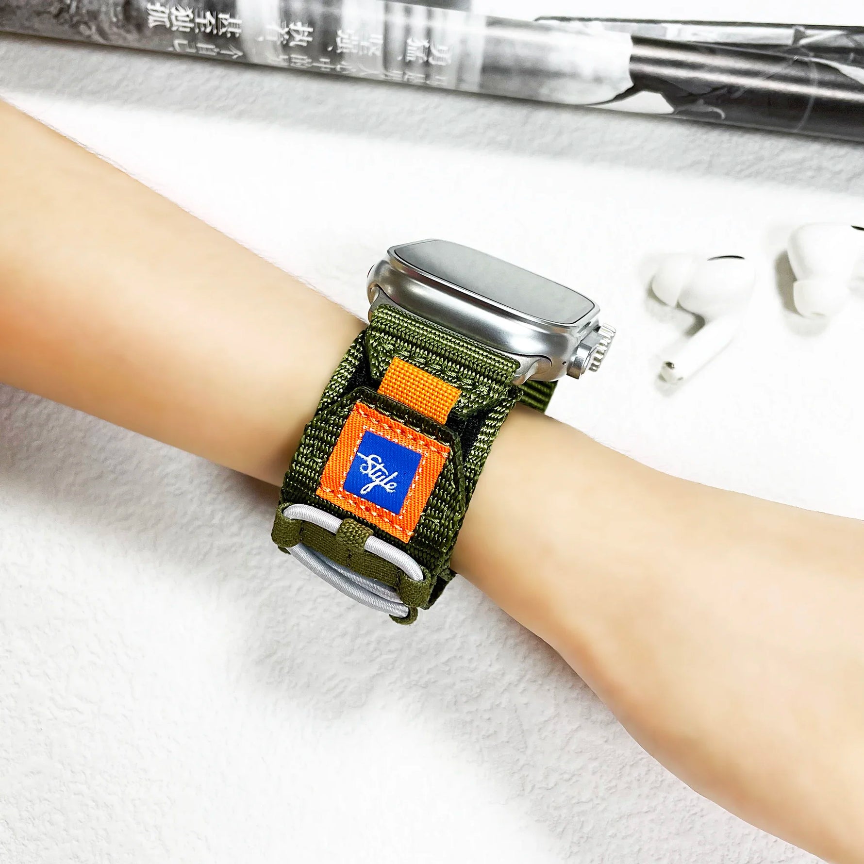 Premium Nylon Five Loop Bracelet for Apple Watch