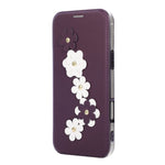 Elegant 3D Flower MagSafe Leather Flip Wallet Case for iPhone 17 Series