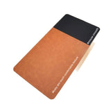 Reversible Leather and Cork Desk Mat Mouse Pad