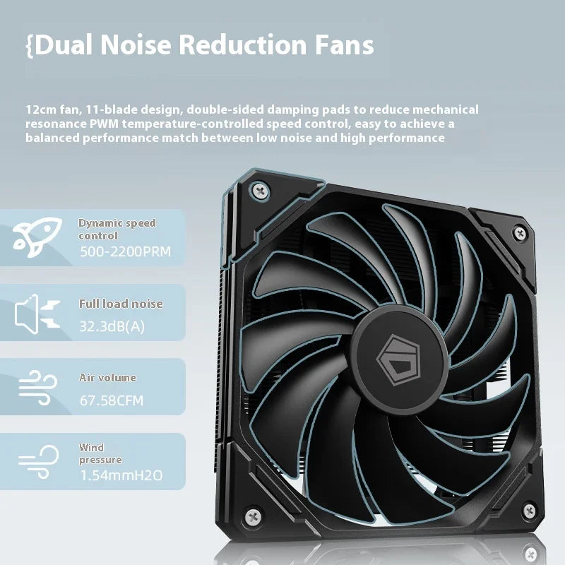 ID Cooling IS-67-XT Push-Type CPU Cooler