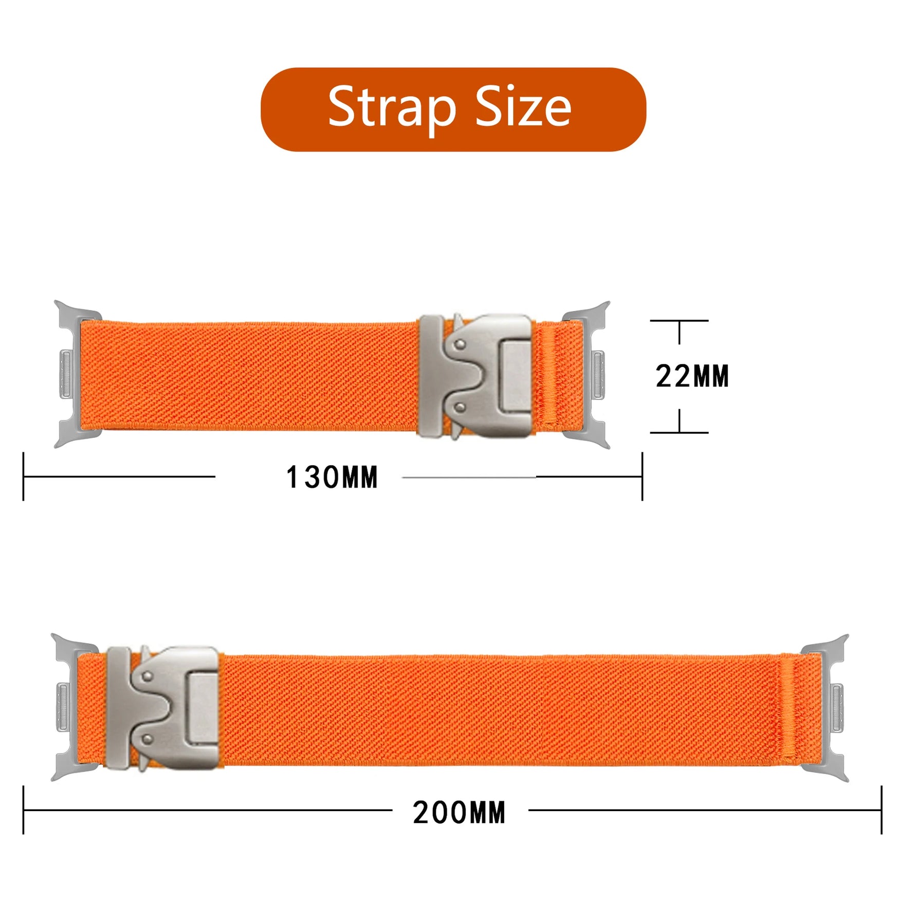 Durable Nylon Sport Band for Samsung Galaxy Watch 8 & Galaxy Watch 8 Classic