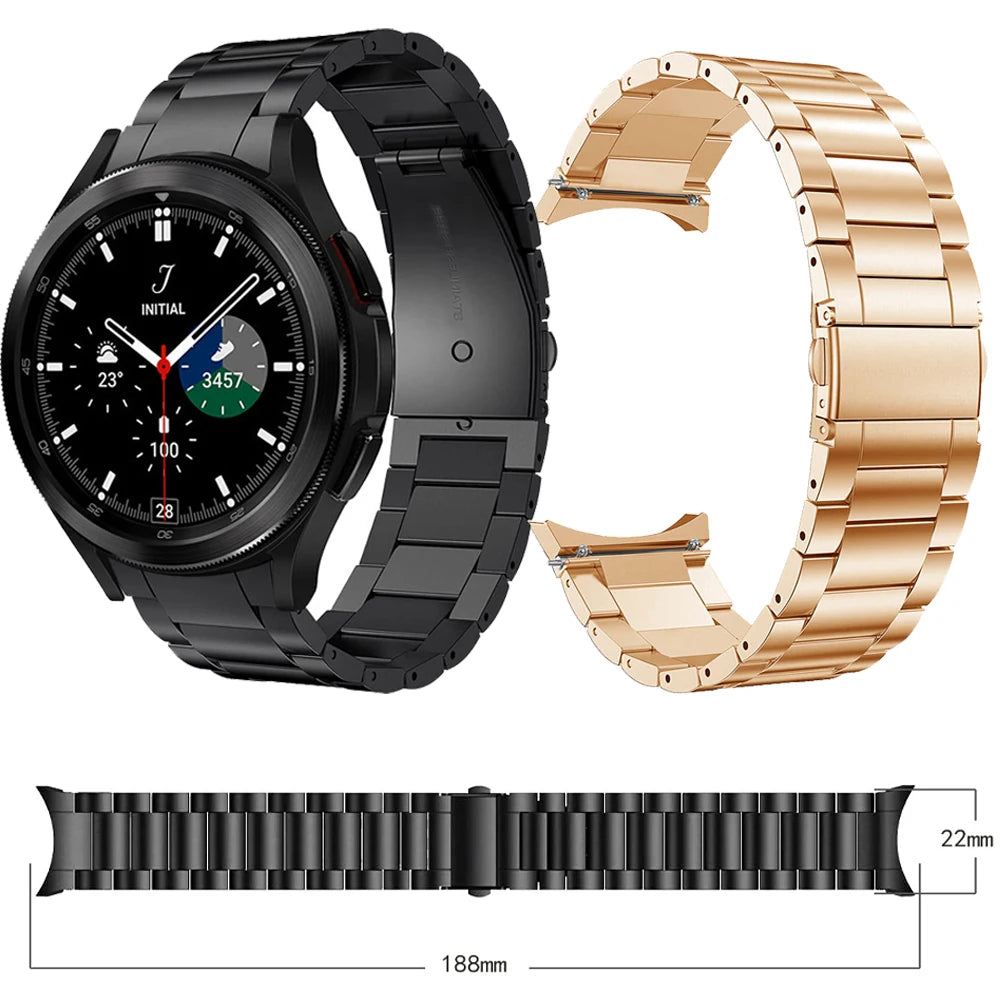 Metal No-Gap Strap for Samsung Galaxy Watch 7