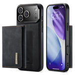 Luxury 2-in-1 Detachable Magnetic Leather Wallet Cover with Card Slots for iPhone 17 Series