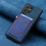 Premium Magnetic Leather Case with Card Holder for Samsung Galaxy S25 Series