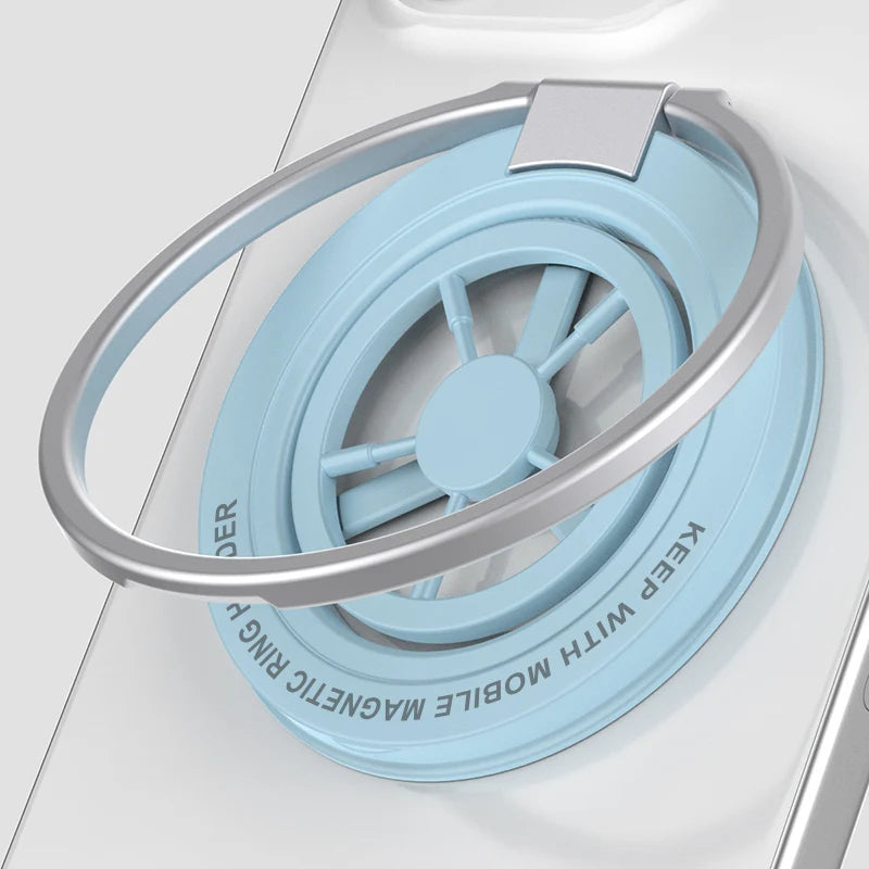 360° Rotating MagSafe-Compatible Magnetic Ring Holder