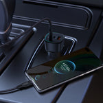ACEFAST B18 100W Dual USB-C Fast Charging Car Charger