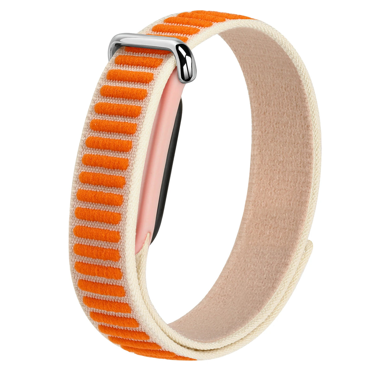 Soft Nylon Loop Watch Strap with Hook-and-Loop Closure for Google Fitbit Air