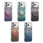 Carbon Fiber MagSafe Case with 360° Rotating Kickstand for iPhone 17 Series