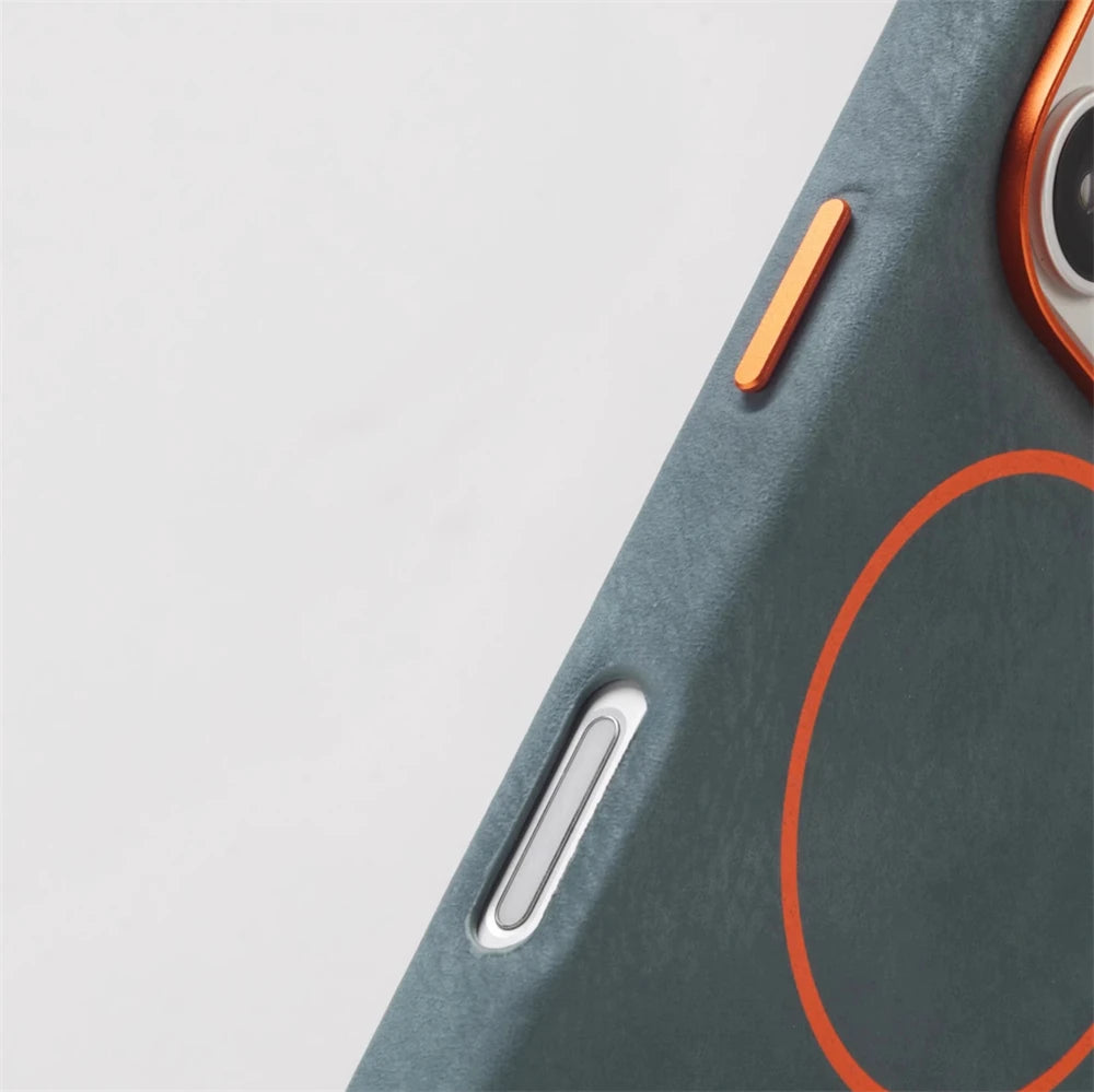 Premium Solid Color MagSafe Case with Alloy Lens Guard for iPhone 17 Series