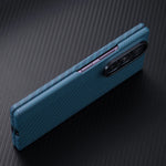Ultra-Thin Carbon Fiber Folding Case with Raised Camera Ring for Samsung Galaxy Z Fold 8 Ultra