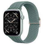 Elastic Silicone Band with Slide Buckle for Apple Watch