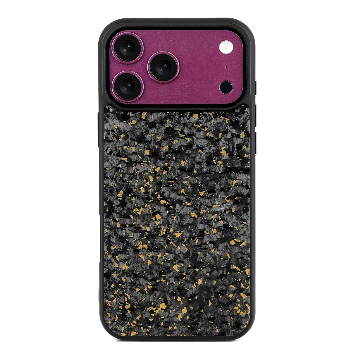 Matte Carbon MagSafe Case with Raised Camera Ring for iPhone 18 Series