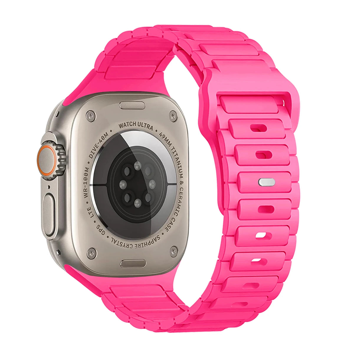 Durable Soft Silicone Watch Band for Apple Watch