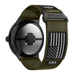 USA Flag-Themed Sporty Trail Loop Nylon Band for Google Pixel Watch 3