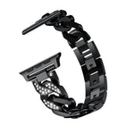 Fashion Sparkling Stone Metal Replacement Band for Apple Watch