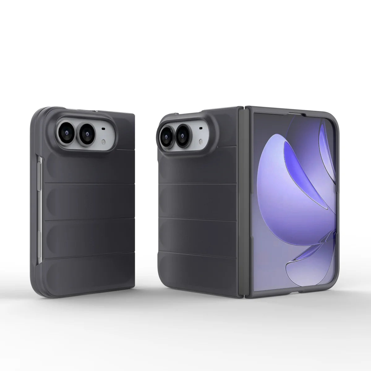 Silicone Camera Protection Case with Airbag Cushioning for iPhone Duo