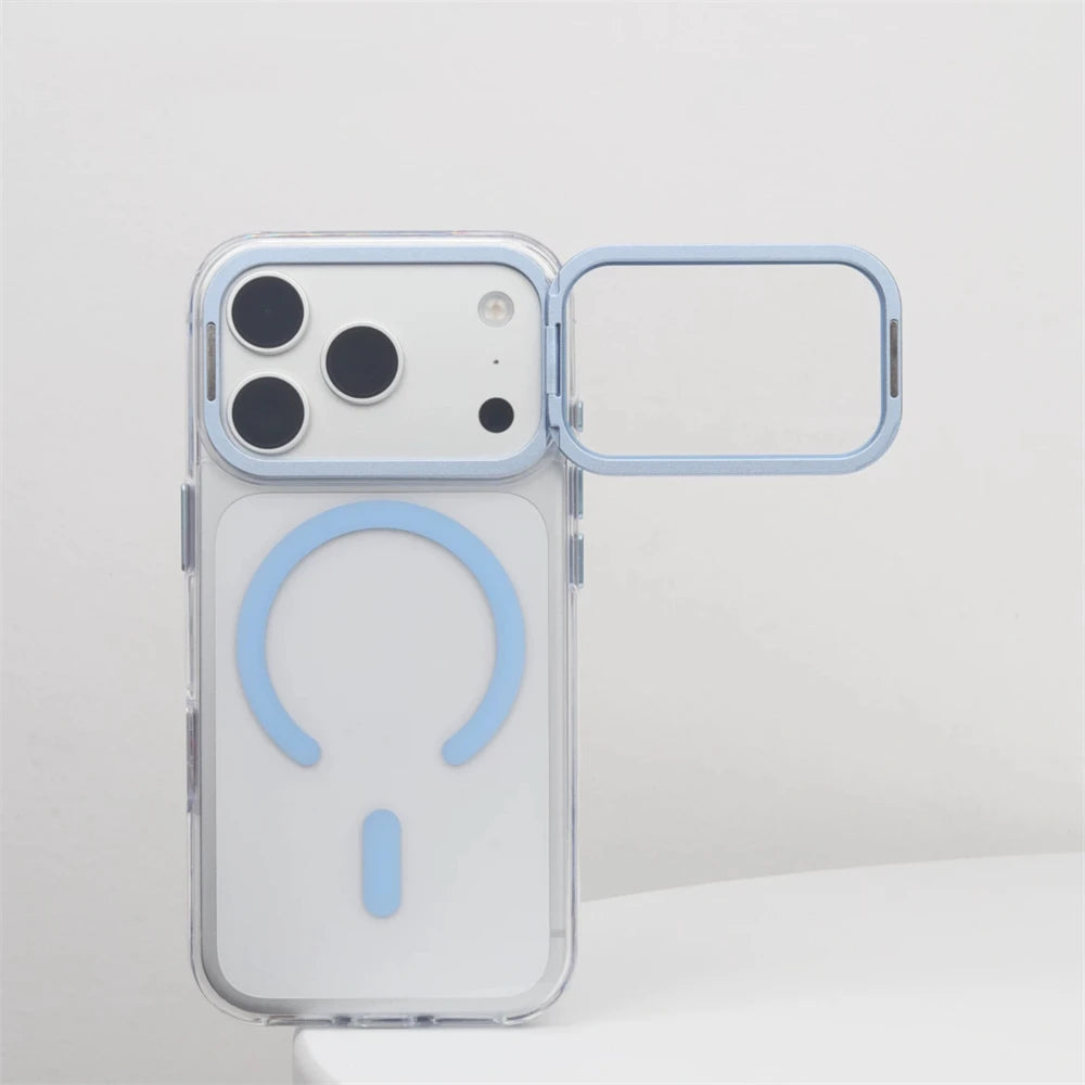 Tempered Glass Lens Protection Case with MagSafe for iPhone 17 Series