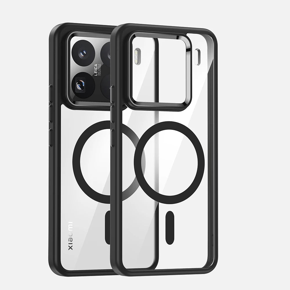HD Transparent Magnetic Case for Xiaomi 15 / 15 Pro