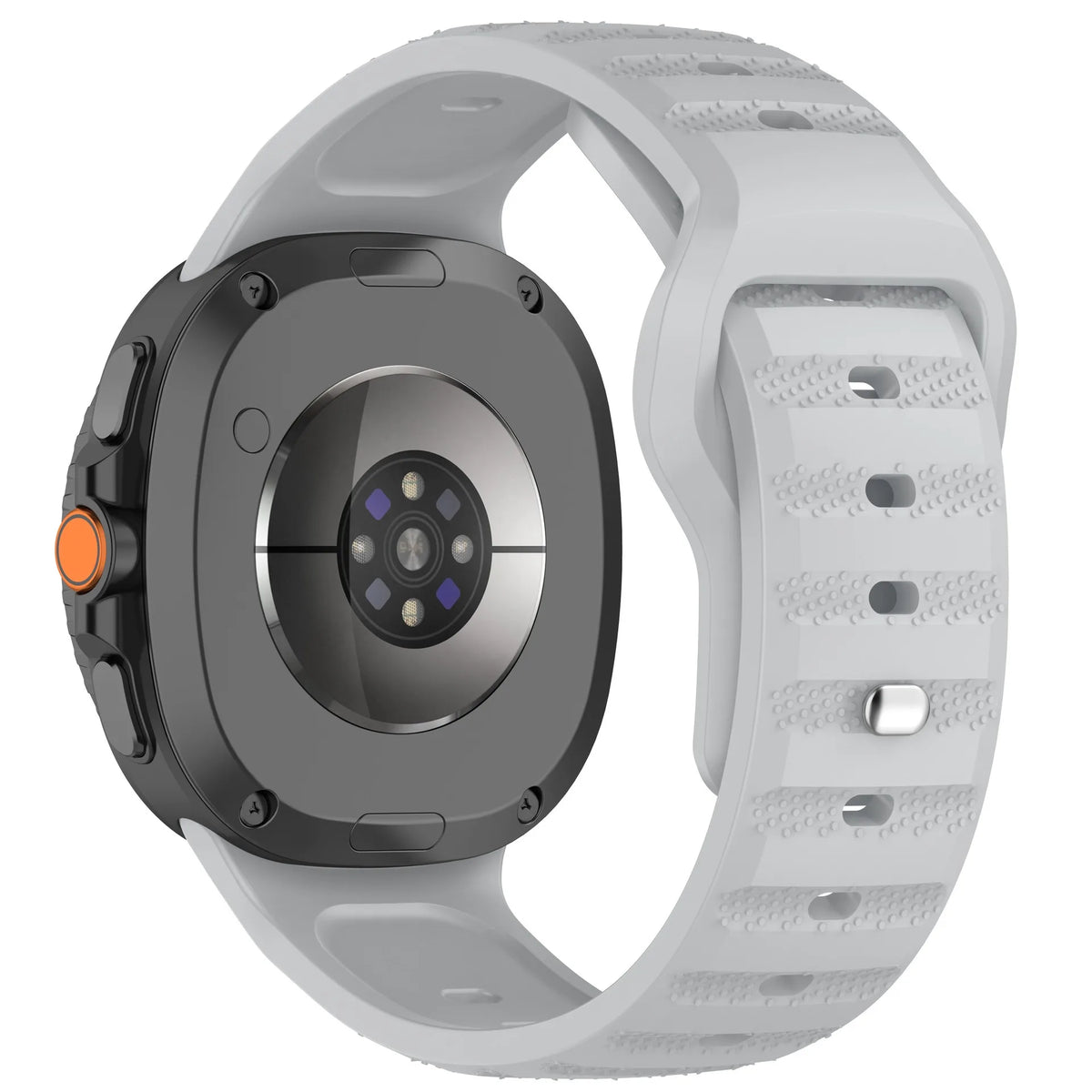 Perforated Quick-Release Silicone Watch Strap for Samsung Galaxy Watch 9