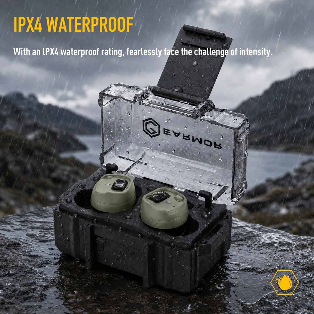 EARMOR M20T PRO 30dB Noise Reduction Shooting Earbuds