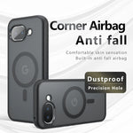 Google Pixel 10a Frosted Skin Feel Protective Magnetic Case