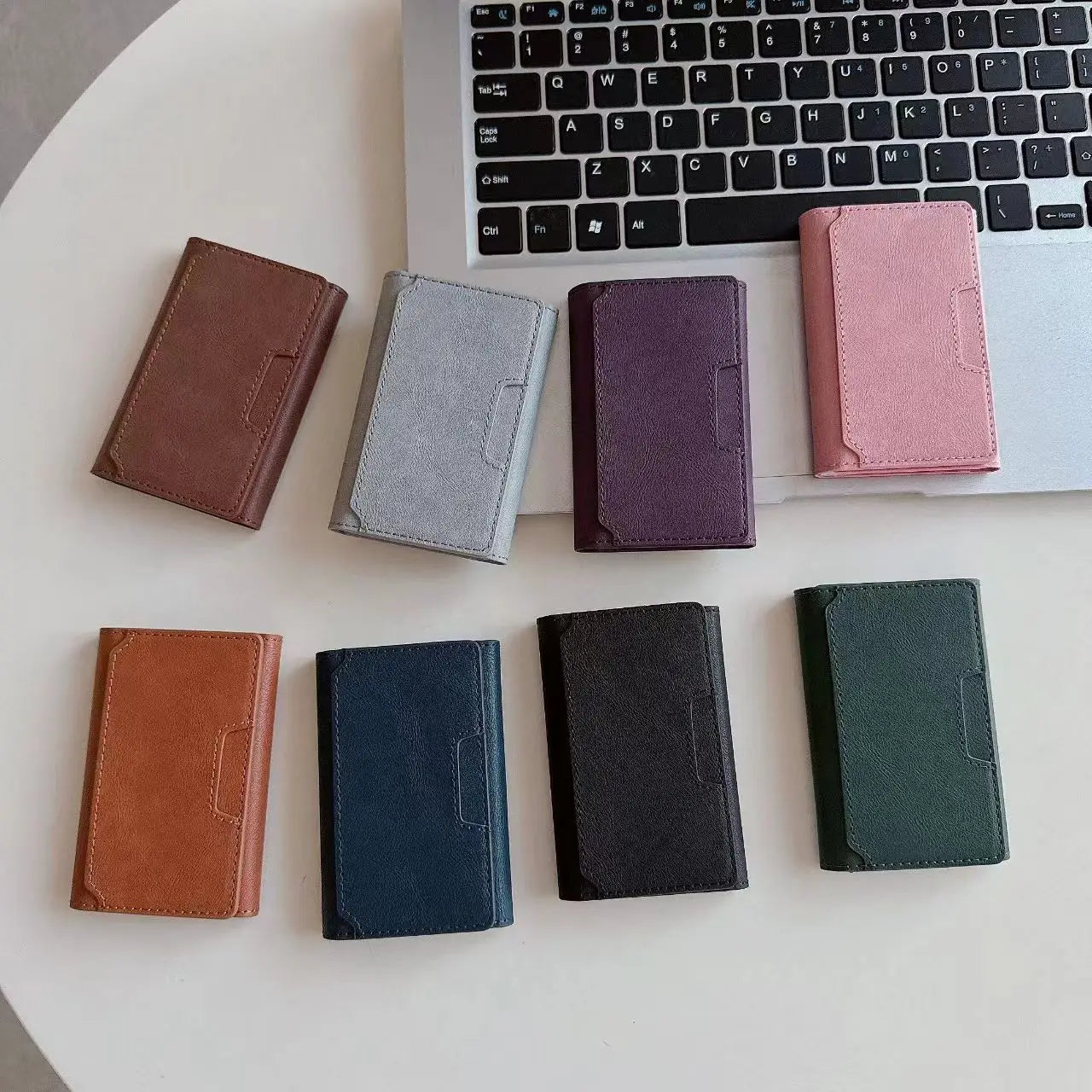 Premium Three-Fold Leather Wallet