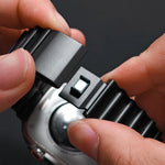 Premium Ocean-Style Stainless Steel Strap for Apple Watch