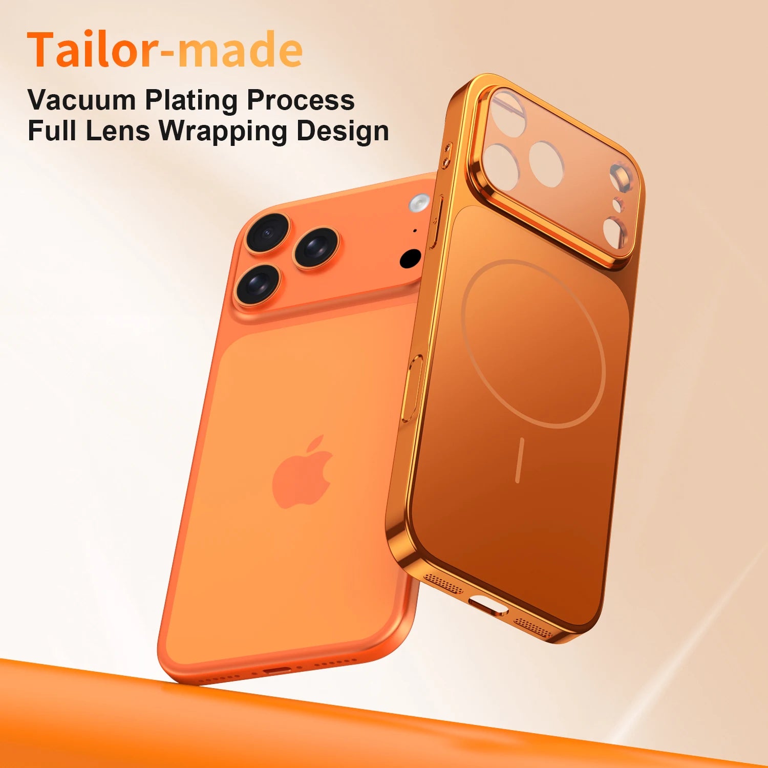 Business-Style Solid Color MagSafe Case for iPhone 17 Series