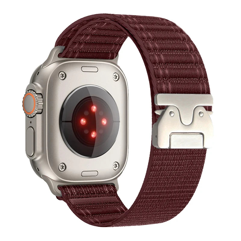 Stretchable Nylon Solo Loop Strap for Apple Watch