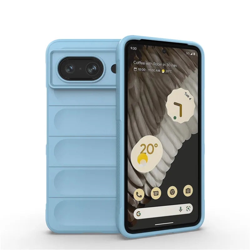 Soft Silicone Bumper Case for Google Pixel 8 Series