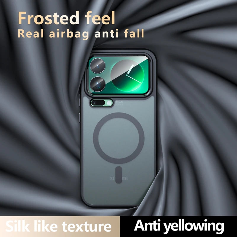 Xiaomi 17 Series Translucent PC+TPU Anti-Fingerprint Protective Case