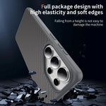 Drop Protection Matte Carbon Fiber Cover for Samsung Galaxy S26 Series