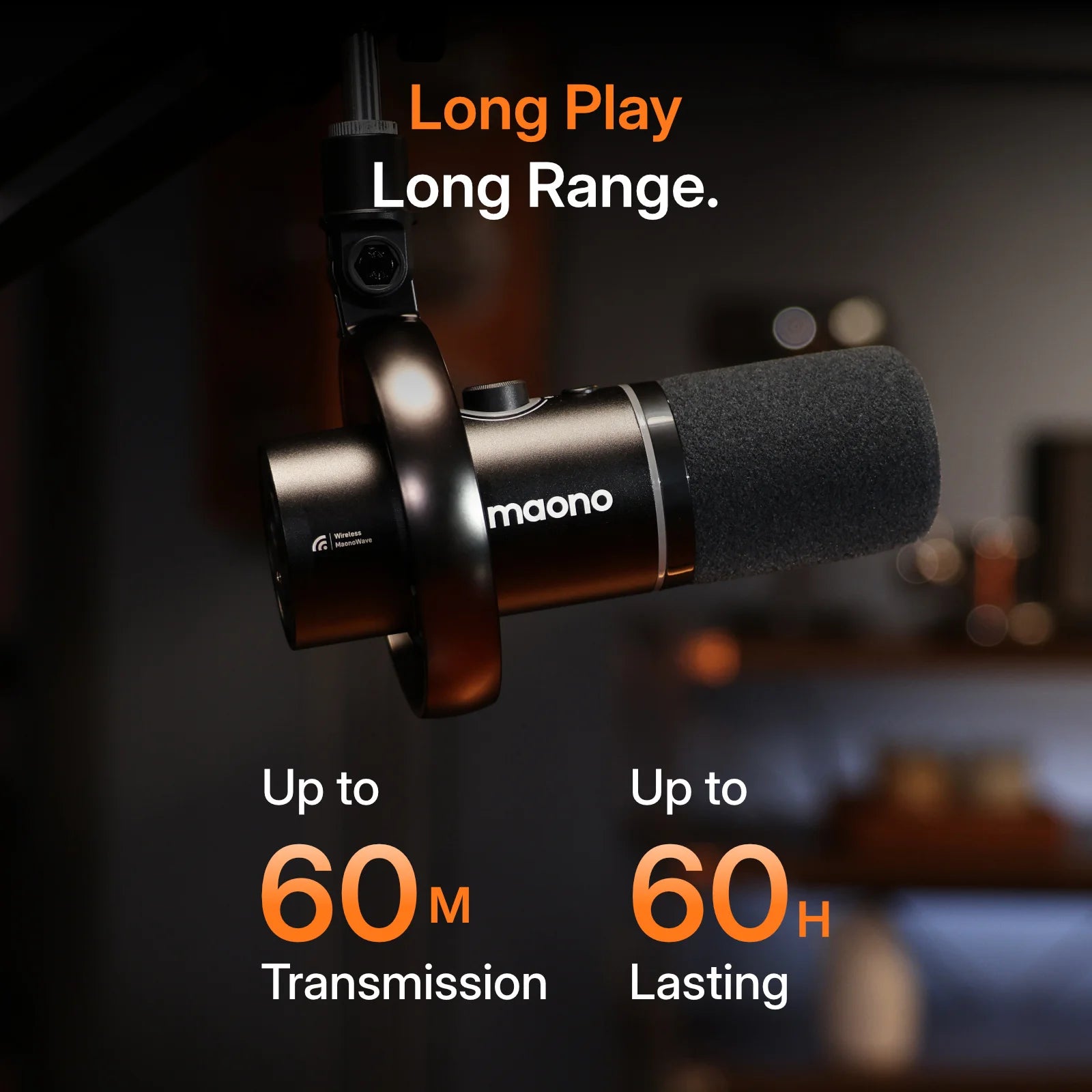 Maono Multi-Connection Hybrid Podcast Microphone
