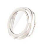 PC Case with Tempered Glass Screen Protector for Samsung Galaxy Watch 8 Classic