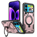 Xiaomi 17 Series Heavy Duty Magnetic Case with Rotating Ring Stand