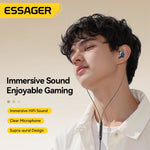 Essager 3.5mm Wired In-Ear Gaming Earphones