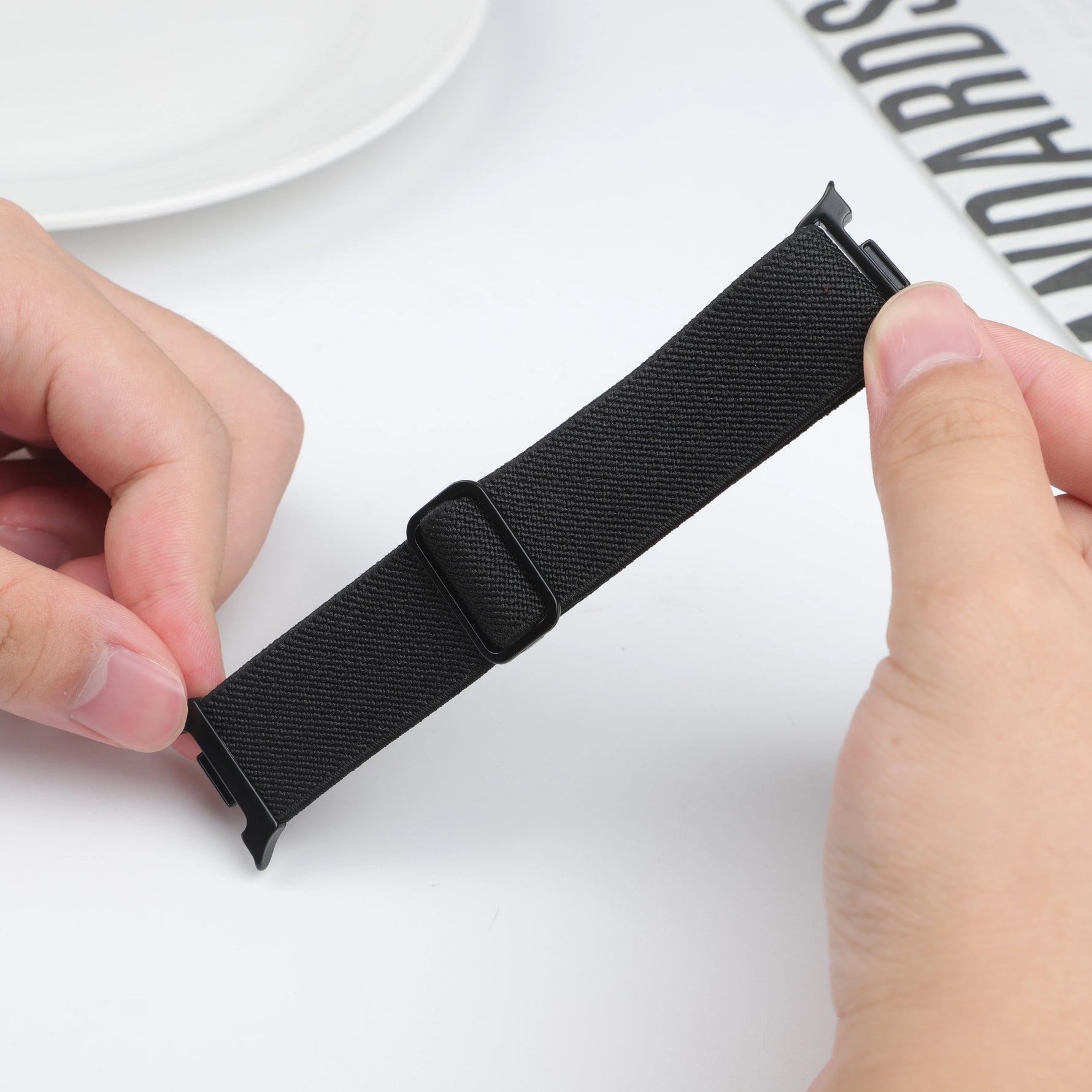 Comfortable Nylon Scrunchie Watch Band for Samsung Galaxy Watch 8 & Galaxy Watch 8 Classic