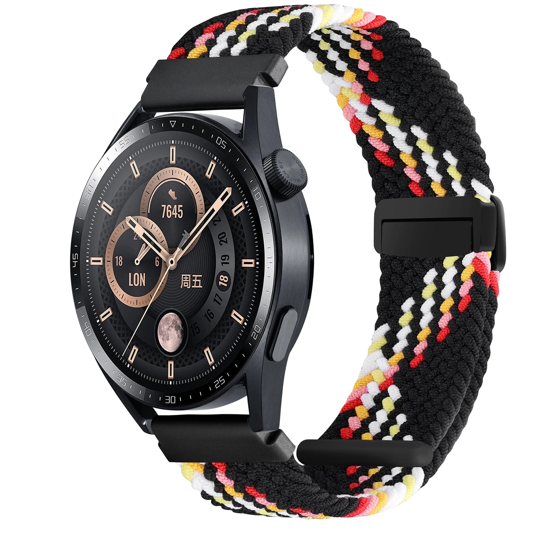 Nylon Braided Loop Strap For OPPO Watch X2  Band Replaced Bracelet