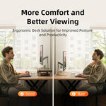 CABLETIME 9-Port USB-C Docking Monitor Stand