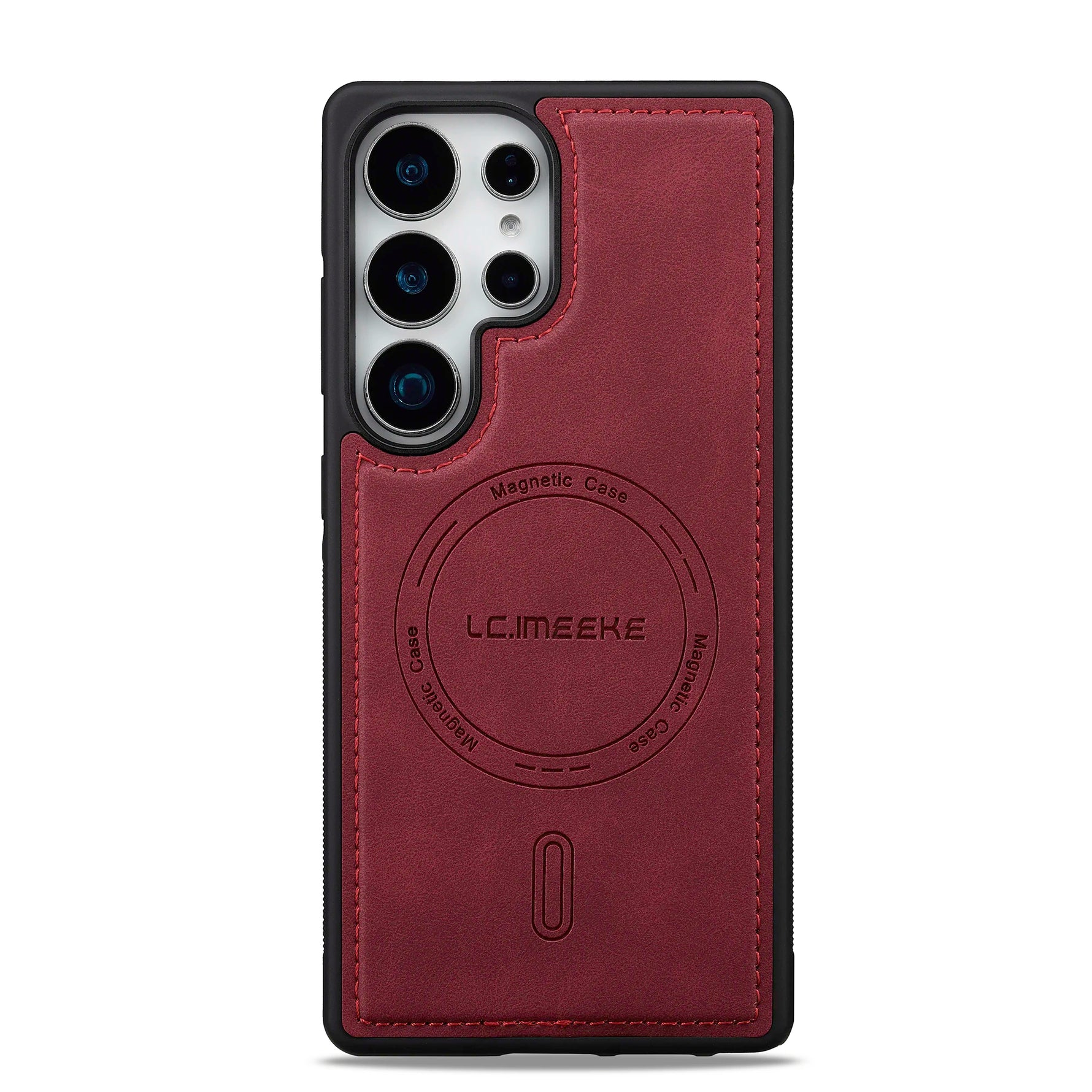 Business PU Leather Magnetic Case for Samsung Galaxy S25 Series