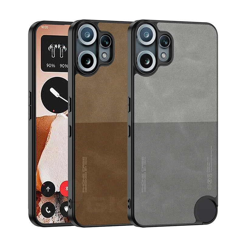 Premium Frosted Leather Shockproof Case for Nothing CMF Phone 2 Pro