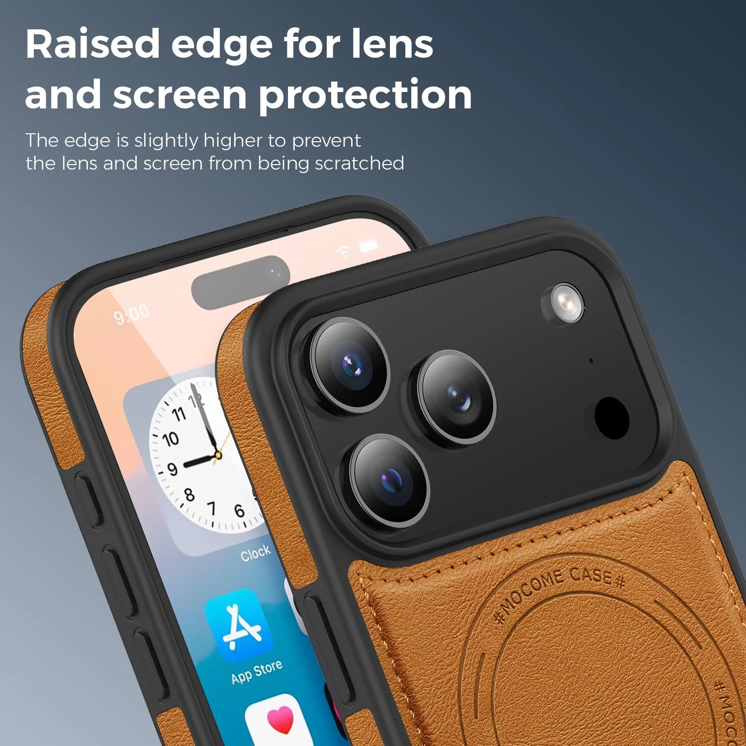 Premium Shockproof Leather MagSafe Case for iPhone 17 Series