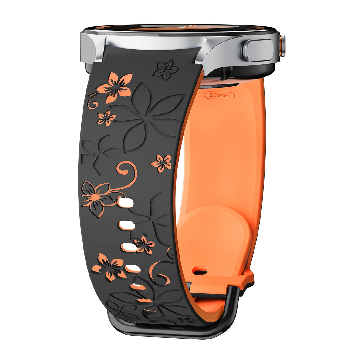 Engraved Silicone Sport Band for Samsung Galaxy Watch 7