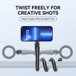 TELESIN Magnetic Flexible Phone Mount Clamp - Adjustable & Sturdy