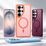 Semi-transparent Case for Samsung Galaxy S25 Series