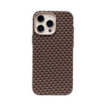 Carbon Fiber Pixel Relief MagSafe Case for iPhone 16 Pro / iPhone 16 Pro Max