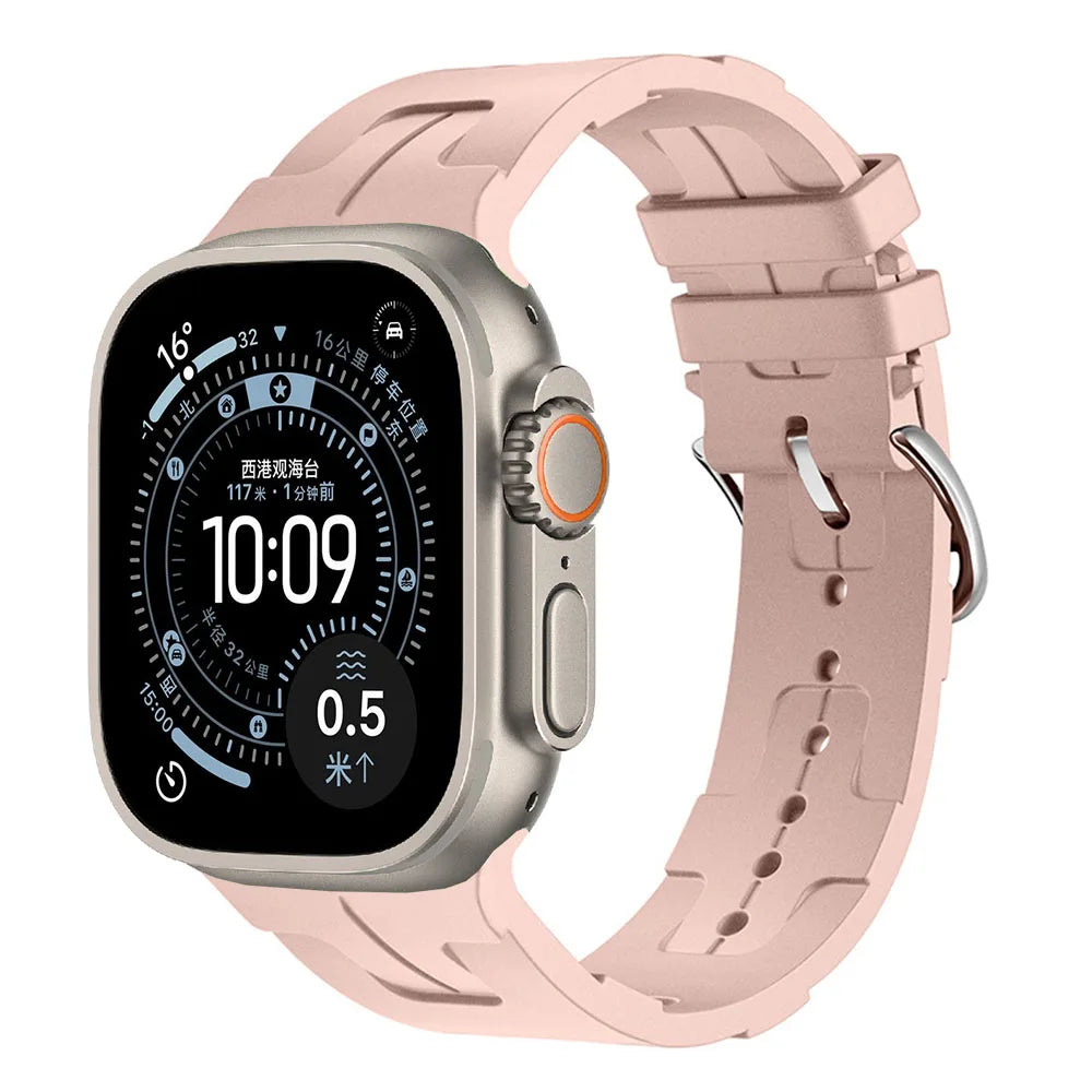 Kilim Design Silicone Band for Apple Watch