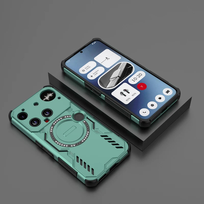 Shockproof Magnetic PC + TPU Case for Nothing Phone 3