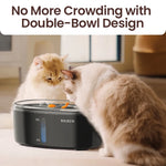 ROJECO 4-Layer Filtration Cat Water Fountain
